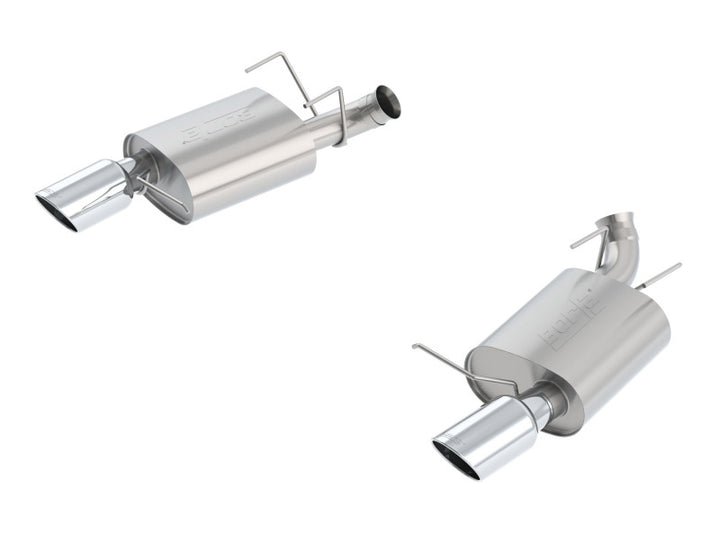 Borla Single Split Rear Exit S-Type Exhaust for Mustang GT/Boss 302 5.0L V8 RWD (13-14)