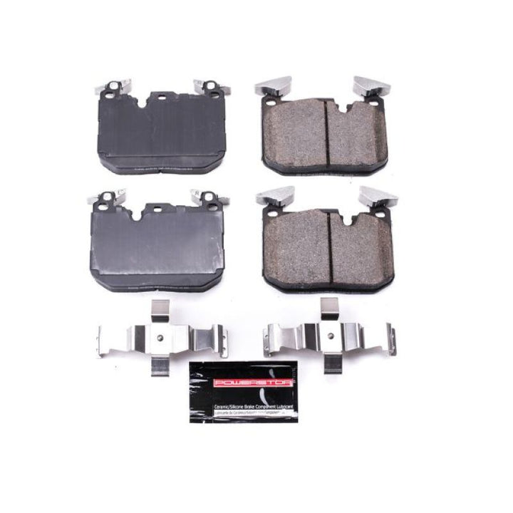 PowerStop Front Z23 Evolution Sport Ceramic Brake Pads with Hardware for 14-16 BMW 228i