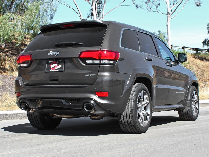 Afe MACHForce XP Cat-Back Exhaust Stainless No Tips for 12-15 Jeep Grand Cherokee SRT/SRT-8 V8 Hemi 6.4L - OneFastShop