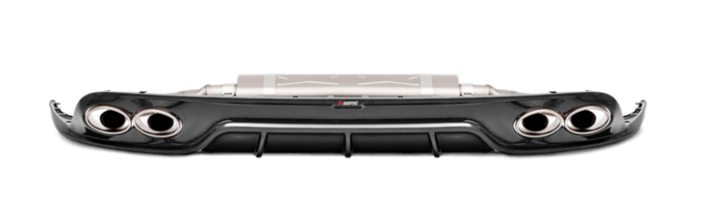 Akrapovic Rear Carbon Fiber Diffuser - High Gloss for 16-17 Porsche 911 Turbo/Turbo S (991.2)