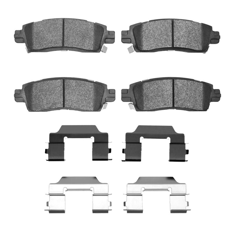 R1 2002-2019 Buick Enclave Rear R1 Semi Met Pads And Hardware Kit
