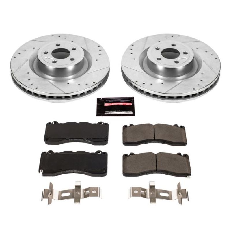 PowerStop Z23 Evolution Sport Front Brake Upgrade Kit - Ford Mustang (S550) 2015-2023