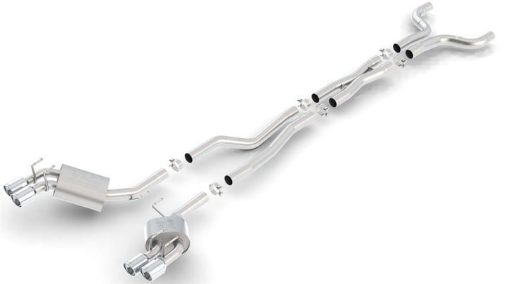 Borla Aggressive ATAK Catback Exhaust for 12-14 Chevrolet Camaro ZL1 Coupe 6.2L 8cyl AT/MT 6spd RWD