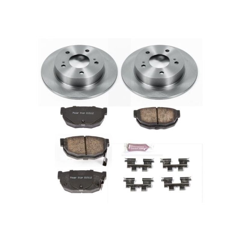 PowerStop Autospecialty OE Rear Brake Kit - Nissan 240SX 1994-1998