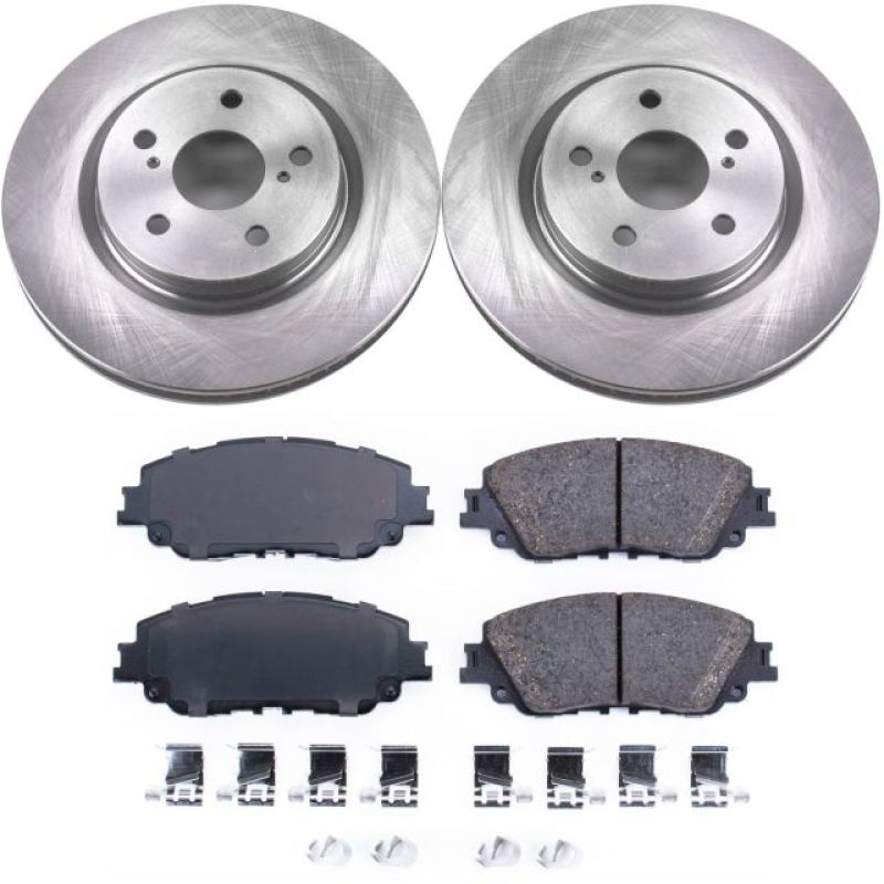 PowerStop Autospecialty Brake Kit for 2019 Toyota Avalon Front - OneFastShop