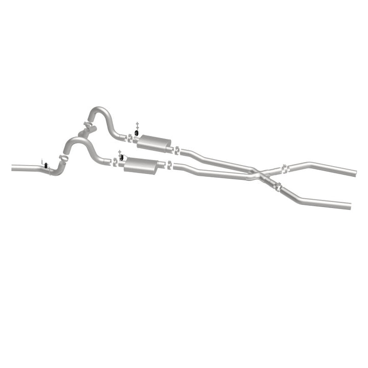 Magnaflow Street Series Exhaust System - GM A-Body 3inch - 64-67 Buick Skylark, Special, Chevrolet Chevelle, El Camino, Malibu, Monte Carlo, Oldsmobile, Pontiac GTO - OneFastShop