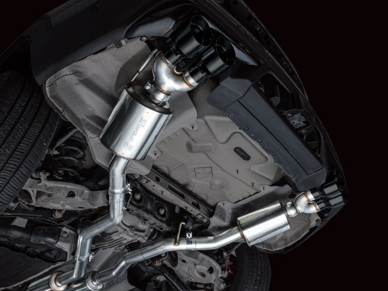 AWE Tuning Touring Edition Exhaust with Diamond Black Tips for 2020+ Ford Explorer ST