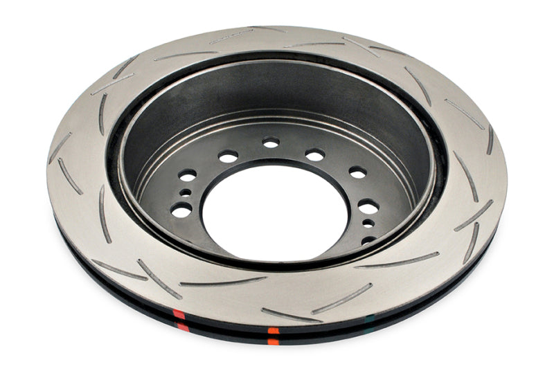 DBA Rear Slotted 4000 Series Rotor High Carbon Heat Treated Iron Compatible with 10+ Toyota 4Runner FJ Cruiser