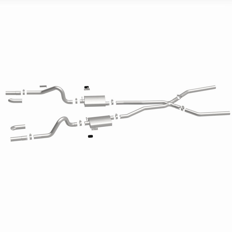 MagnaFlow Exhaust System for 67-70 Mustang 2.50inch w/Tru-X - OneFastShop