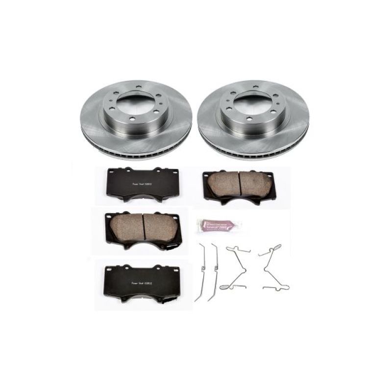 PowerStop Front Autospecialty Brake Kit for 03-09 Toyota 4Runner