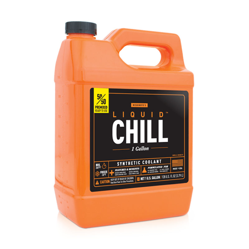 Mishimoto Liquid Chill Synthetic Engine Coolant Premixed - Nontoxic Propylene Glycol-Based - Ready to Use - All Water-Cooled Engines
