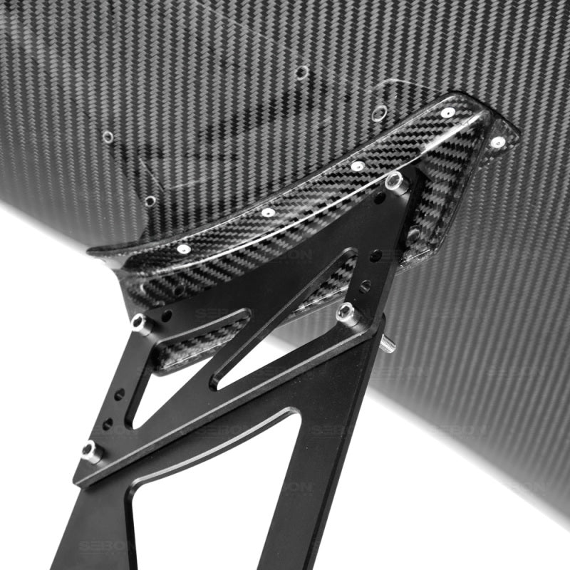 Seibon GT Carbon Fiber Rear Spoiler - Universal (70.5in Wide)
