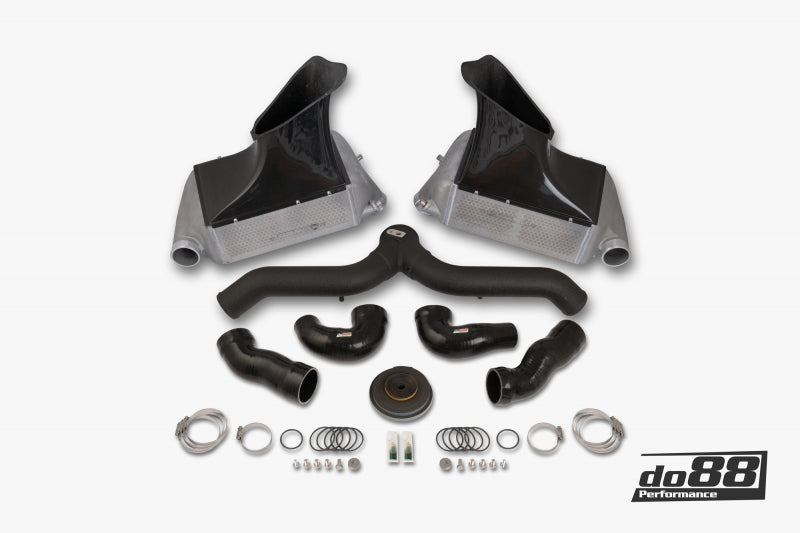 do88 BigPack Black Y-Pipe Intercooler Kit - Porsche 911 Turbo / GT2 (997.1) 2007-2009