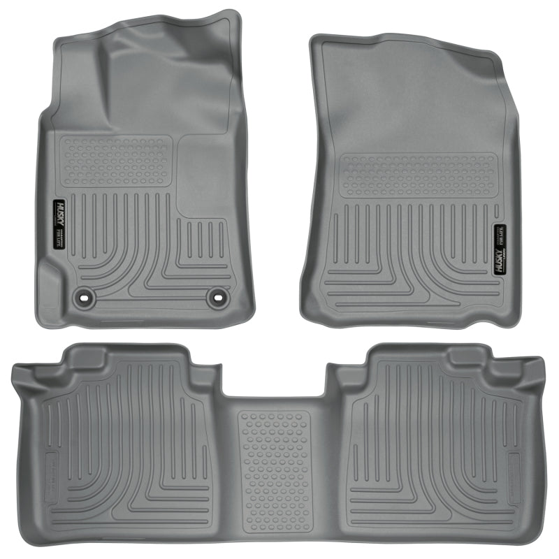 Husky Liners WeatherBeater Combo Gray Floor Liners for 2012-2017 Toyota Camry - OneFastShop