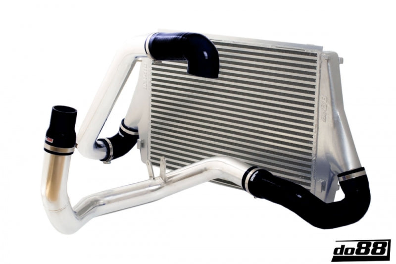 do88 BigPack Intercooler Kit - Saab 9-3 1.8T / 2.0T (B207) 2003-2011 - Black Hoses