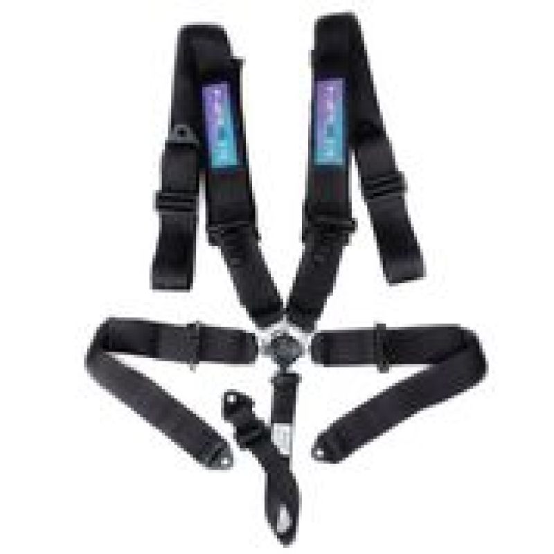 NRG 5PT 3in. Seat Belt Harness with Cam Lock in Black Color