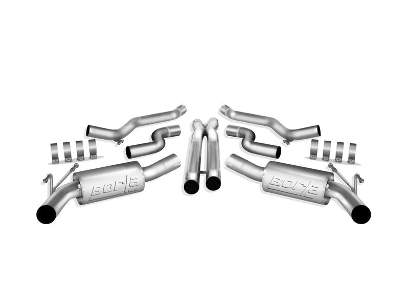Borla ATAK Cat-Back Exhaust - Chevrolet Camaro 2010-2013 (6.2L) - Chrome Tips (140378)