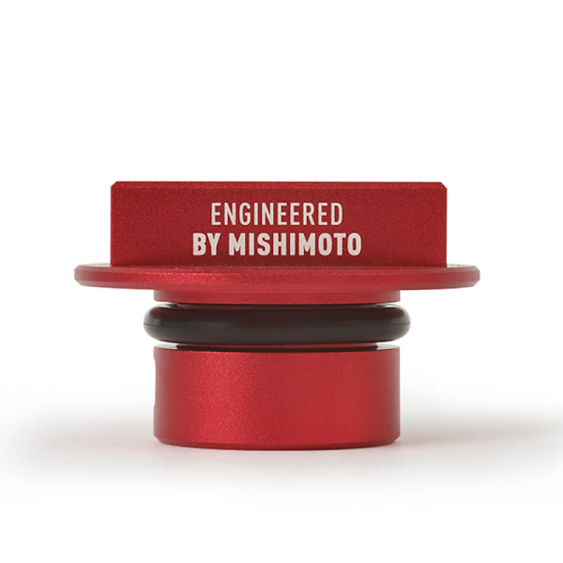 Mishimoto Billet Aluminum Oil Filler Cap LS Hoonigan Red - OneFastShop