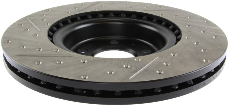 Stoptech Slotted & Drilled Sport Brake Rotor for Audi A5 A6 A7 Q5 Q7 S4 S5 Macan - OneFastShop