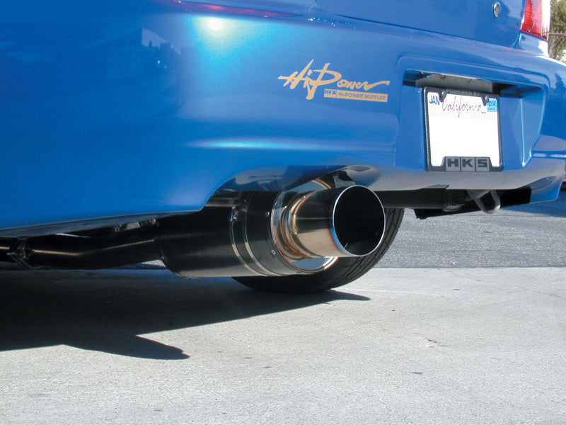 HKS Carbon Ti Exhaust for 02-07 WRX and 04-07 STi - OneFastShop
