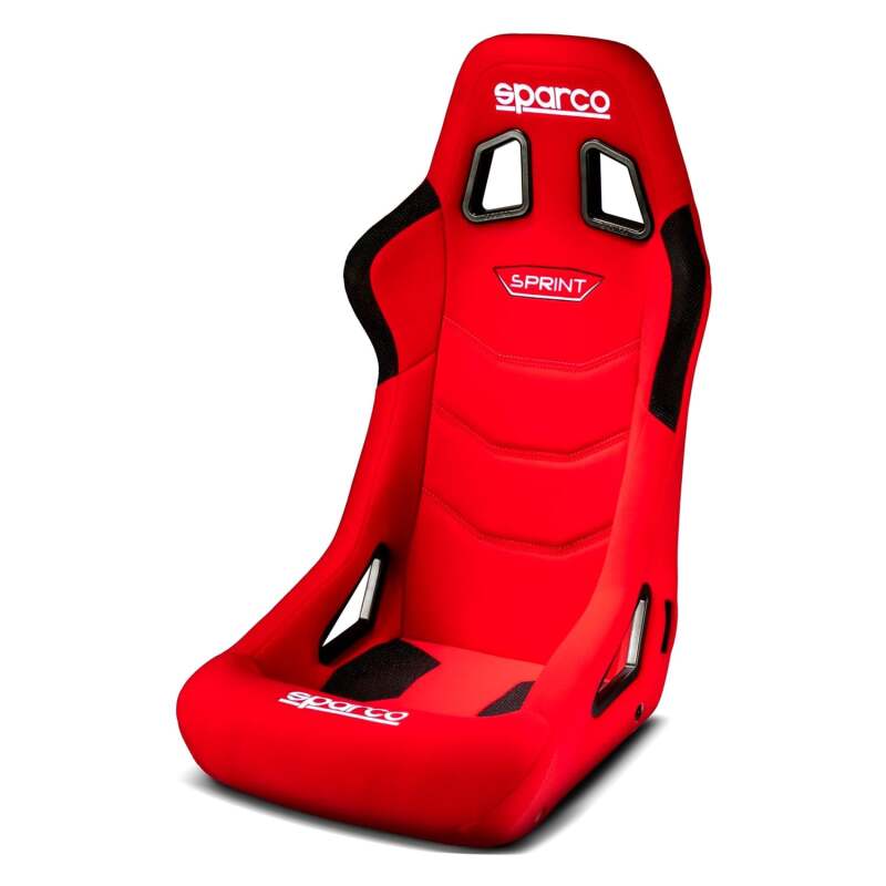 Sparco Sprint+ Steel Frame Racing Seat - Red Cloth
