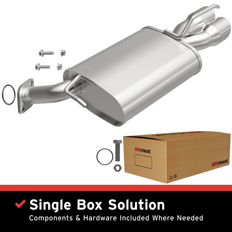 BRE Exhaust M35 3.5L Muffler Kit for 2006–2008 - OneFastShop