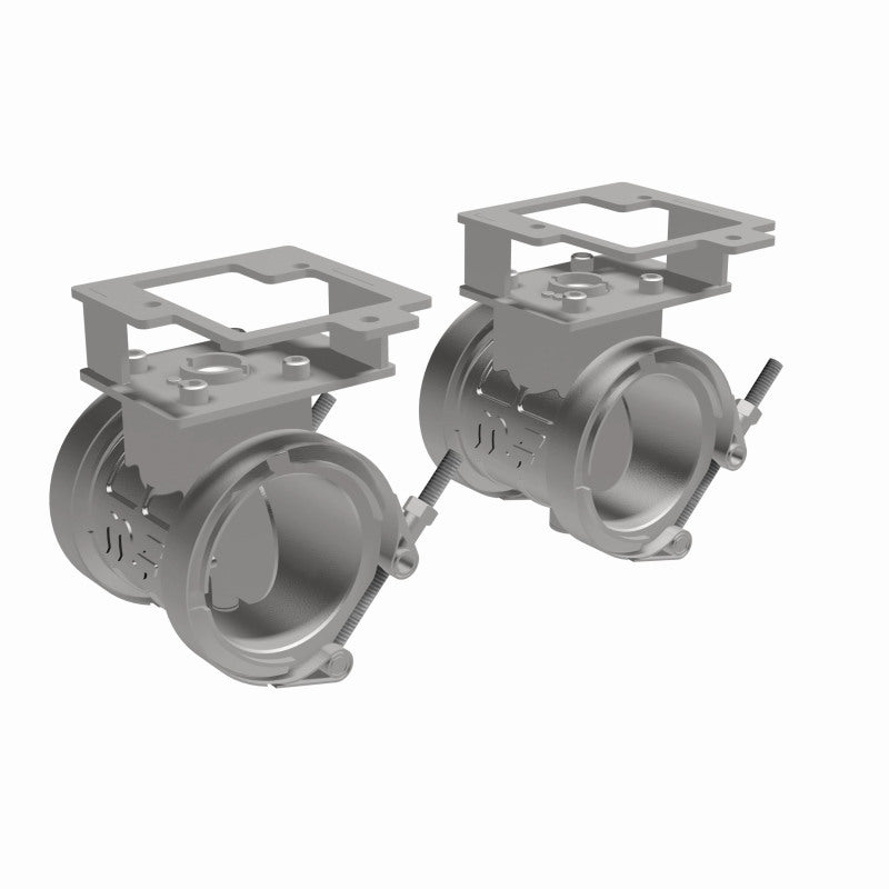 MagnaFlow Exhaust Accessory - 2.5in ID/OD - 304SS - V-Band Flanges for 2018 Ford Mustang V8-5.0LGAS