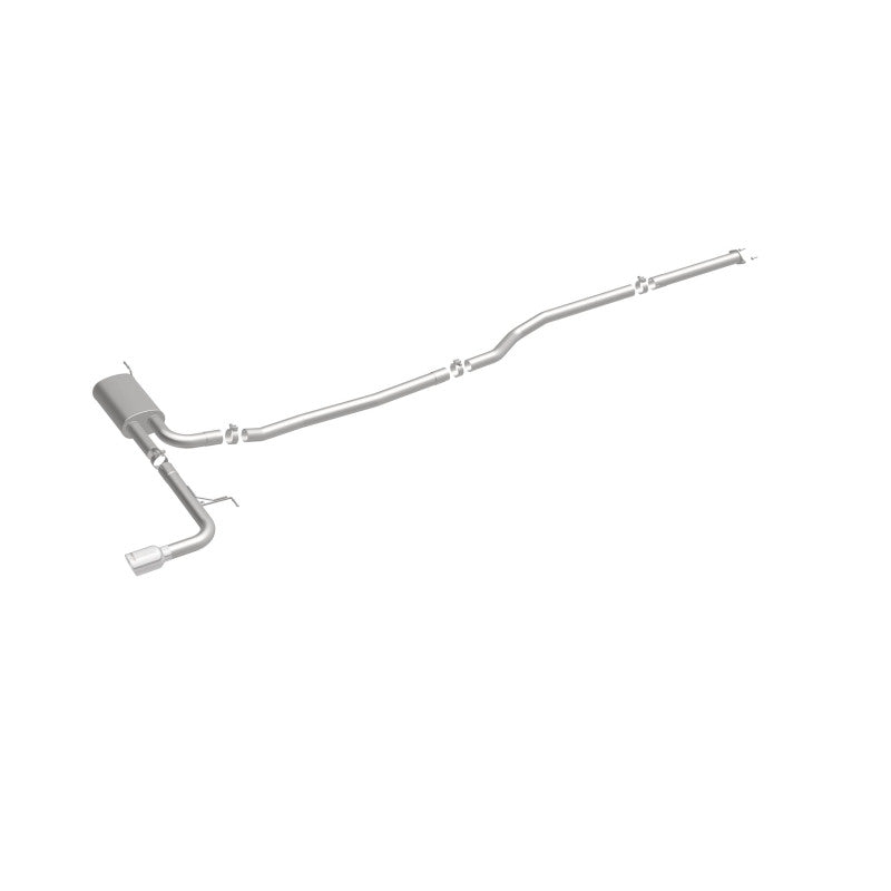 MagnaFlow Street Cat-Back Exhaust for 2015 Ford Fusion 2.5L Polished 4 in. Tip