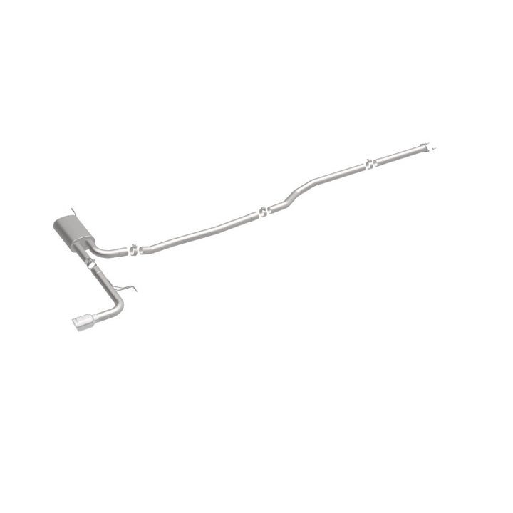 MagnaFlow Street Cat-Back Exhaust for 2015 Ford Fusion 2.5L Polished 4 in. Tip