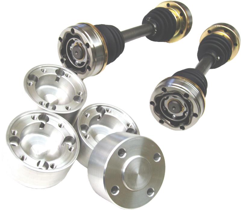 DSS Datsun 510 and 240Z 108mm CV Conversion Kit with 108mm Flanges for Datsun 510 and 240Z (DAR1)