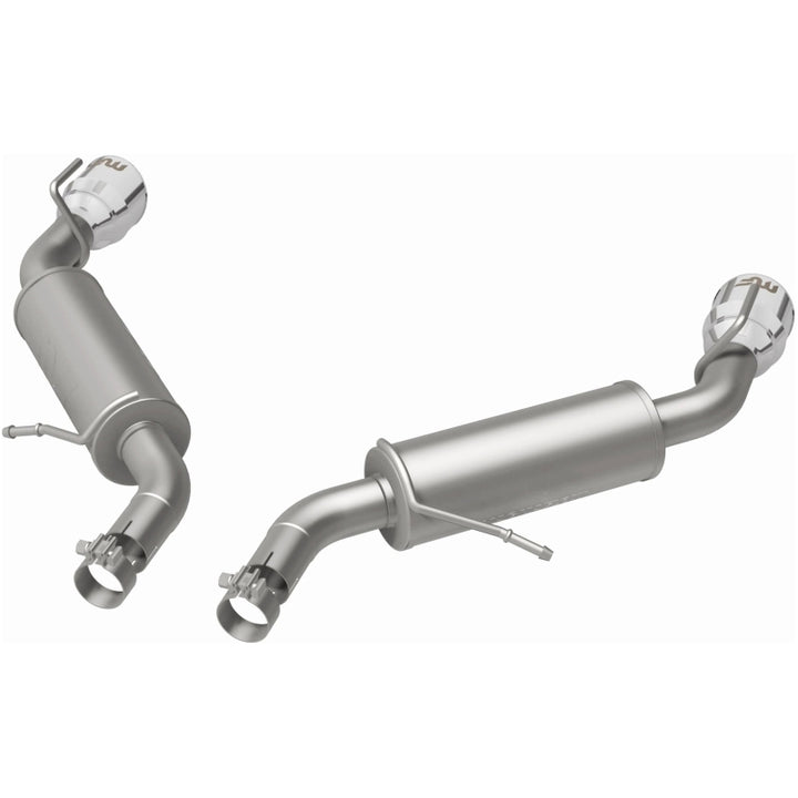 Magnaflow Competition Axle Back Exhaust System with Dual Polished Tips - 2016 Chevy Camaro 3.6L V6 - OneFastShop