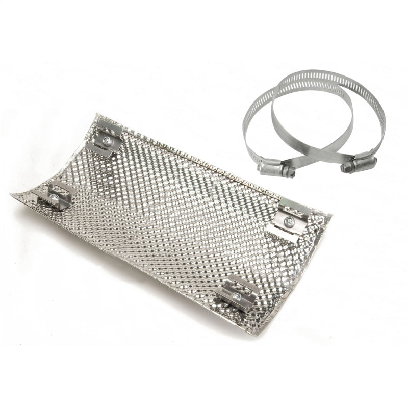 DEI Pipe Shield Stainless Steel Heat Barrier - 8.5in x 4.5in