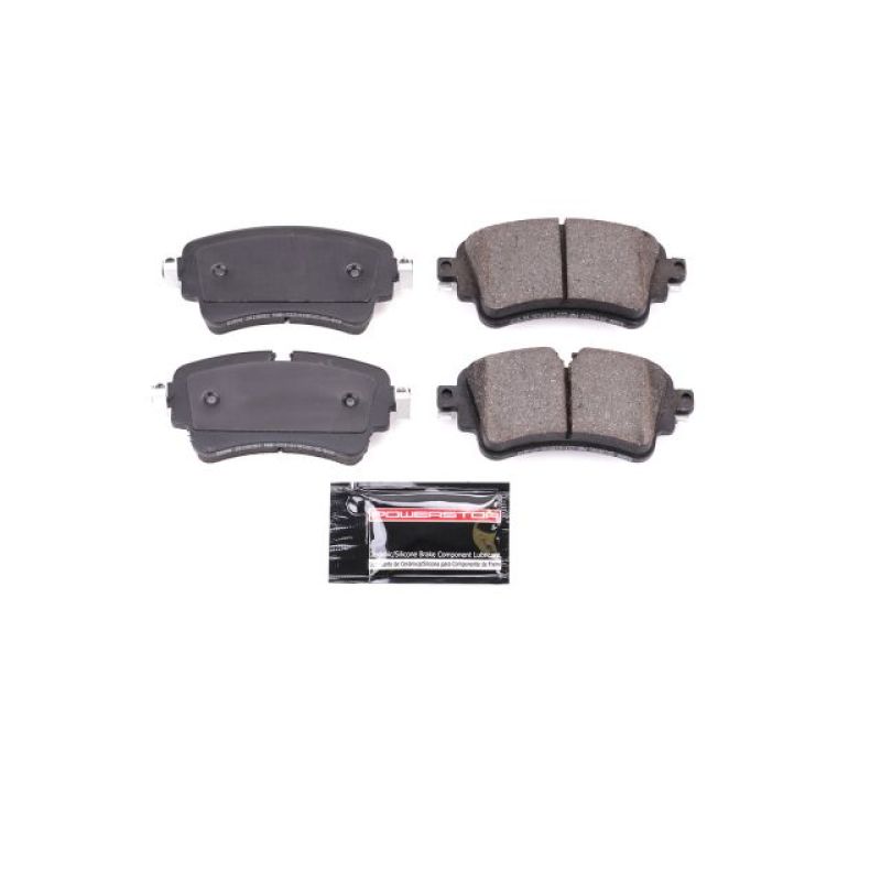 PowerStop Z23 Evolution Sport Brake Pads with Hardware for 2017-2019 Audi A4 - OneFastShop