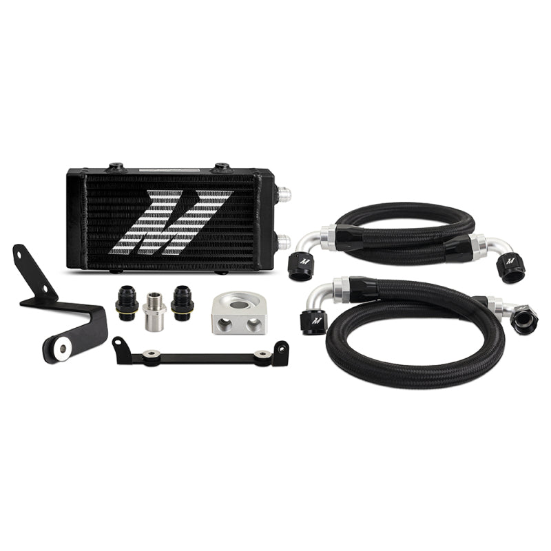 Mishimoto Non-Thermostatic Oil Cooler Kit - Toyota GR Corolla 2023-2025 - Black