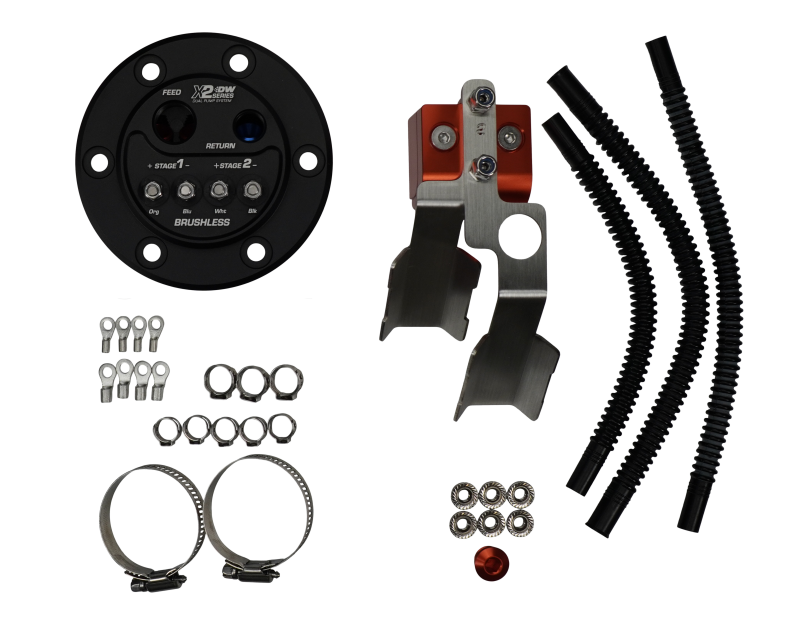 DeatschWerks X2 Series Dual Pump Fuel Hanger (No Pumps) - Honda Civic / Acura Integra 1992-2001