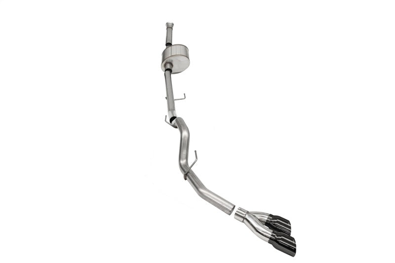 Corsa Xtreme Single Side Exit Cat-Back Exhaust - Ford F-150 SuperCab 6.5ft Bed 5.0L V8 2021-2025 - Black PVD