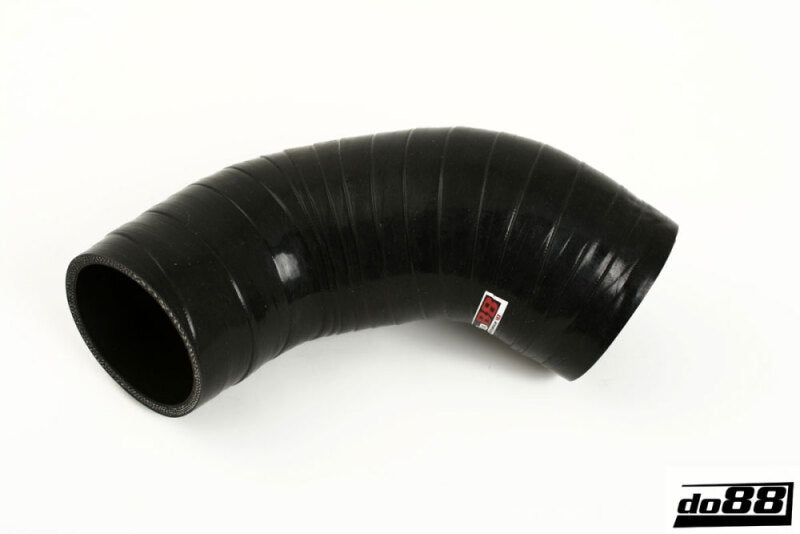 do88 Silicone AWD Turbo Outlet Hose - Volvo D5 Diesel 2009-2013 - Black