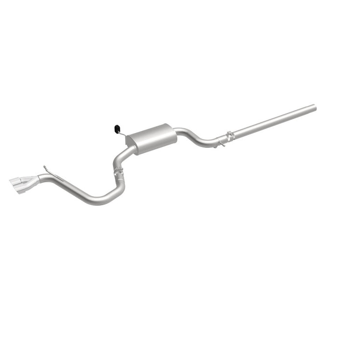 Magnaflow Cat-Back Exhaust System 2015 Volkswagen Golf 1.8L Dual Driver Side Exit 2.5in Polished Tips - OneFastShop