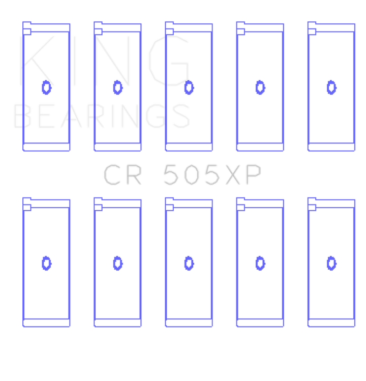 King Engine Bearings Audi 2.1L/2.2L 10V/20V 5cyl Turbo Rod Bearing Set - OneFastShop