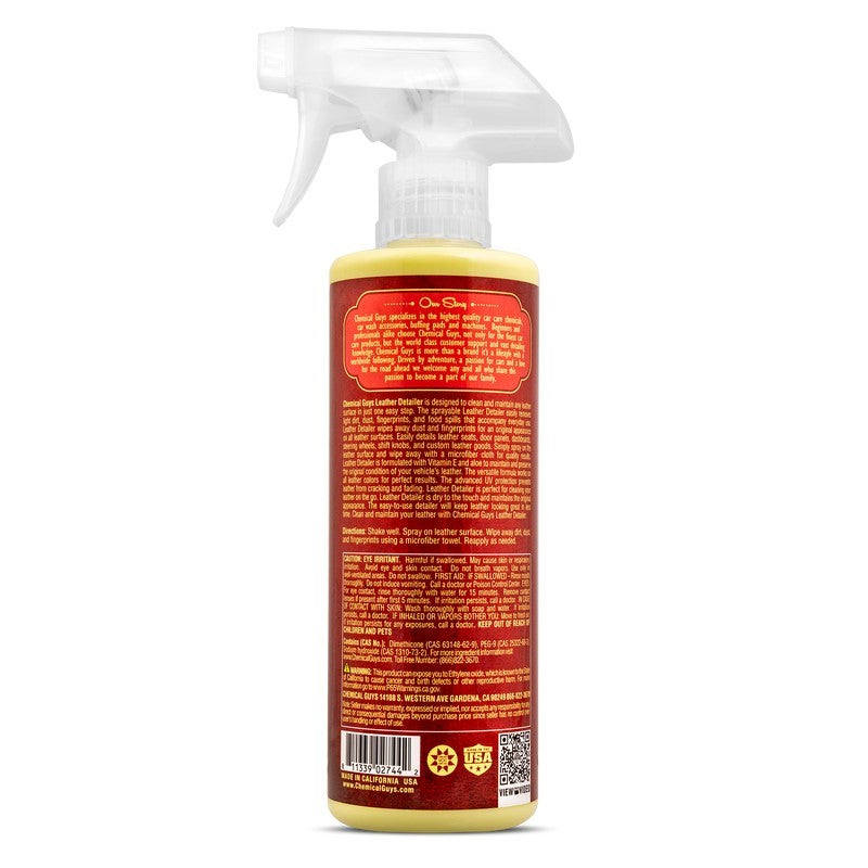 Chemical Guys Leather Care Spray Matte Finish 16oz