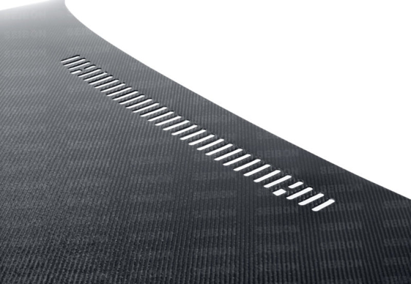 Seibon OEM-Style Carbon Fiber Hood for 02-05 BMW 3 Series E46 4dr (Models 7/02-7/06)