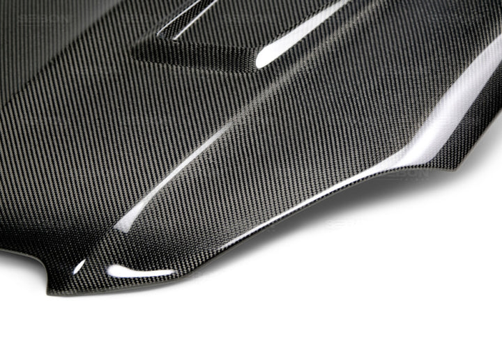 Seibon GT-Style Carbon Fiber Hood for 12-14 Mercedes Benz C63 AMG - OneFastShop