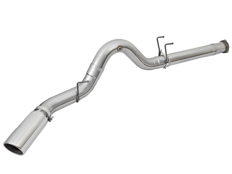 aFe 5in DPF-Back Exhaust - Ford F-250 Super Duty / F-350 Super Duty 2017-2026 - Polished Tip, image 4