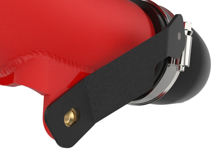 aFe Hybrid BladeRunner 2.5in Aluminum Hot Charge Pipe - Red for Toyota Sequoia V6-3.4L - OneFastShop