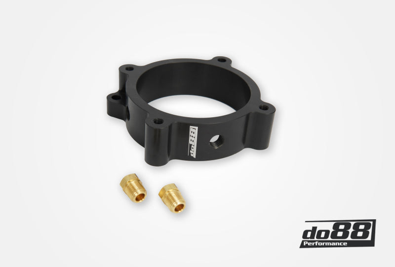 do88 Aluminum Throttle Body Spacer - Audi RS3 (8V/8Y) / TT RS (8S) 2016+ - Black