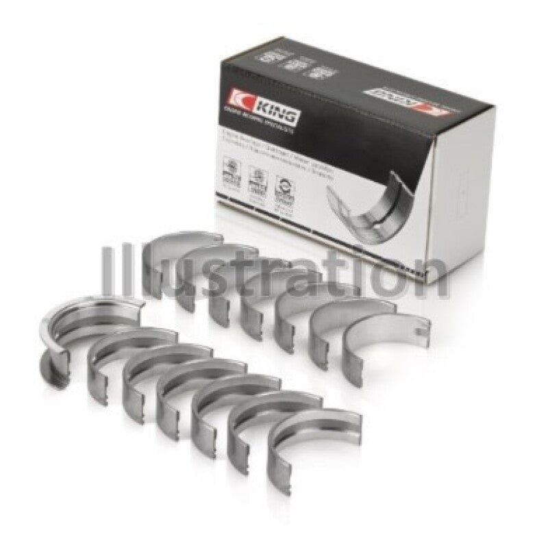 King Engine Bearings Main Bearing Set +0.25mm for BMW N55B30A N53B30A N52B30A