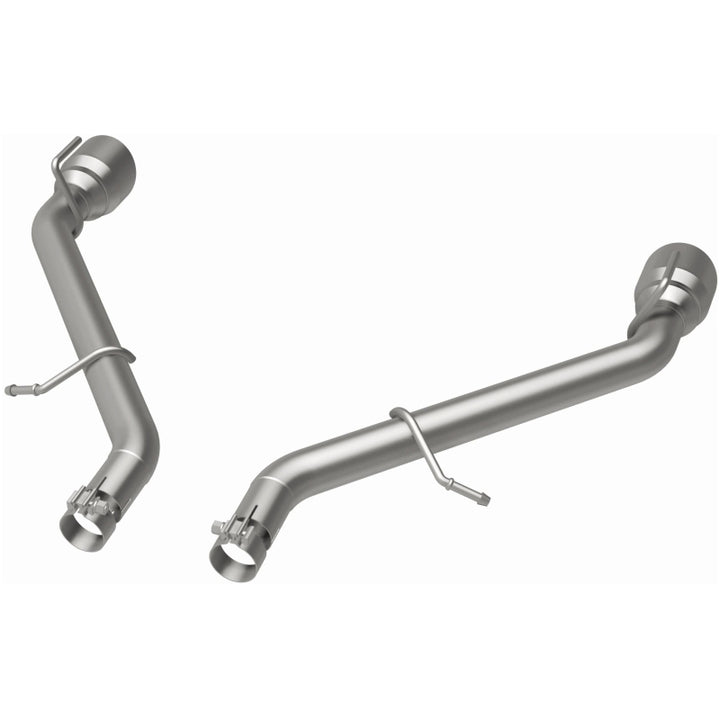 MagnaFlow Race Axle Back Exhaust System with Dual Polished Tips for 2016 Chevy Camaro 3.6L V6 - OneFastShop