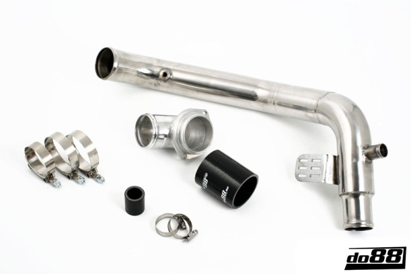 do88 Aluminum Pressure Pipe Kit - Saab 900 / 9-3 1994-2000 - Black