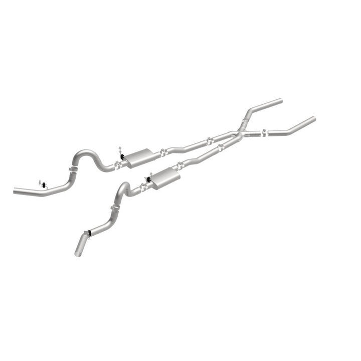 MagnaFlow Street Series Exhaust System 3inch for 68-72 GM A-Body - OneFastShop