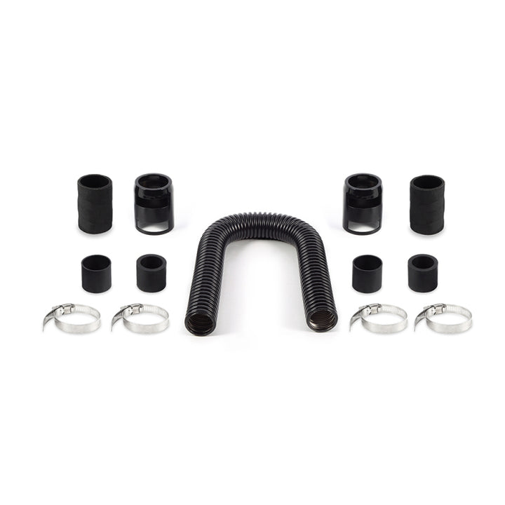 Mishimoto Flexible Stainless-Steel Radiator Hose Kit 24in Black